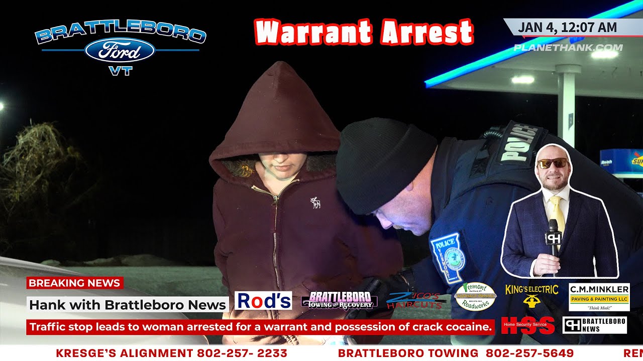 Traffic stop leads to woman arrested for a warrant and possession of ...
