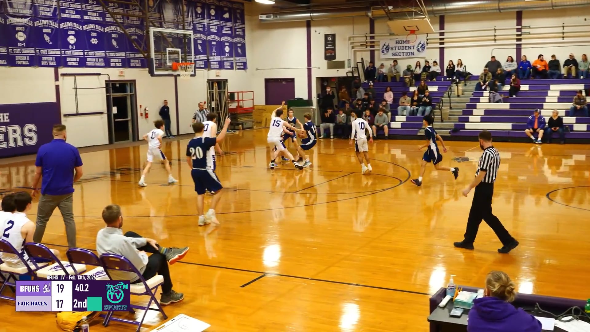 BFUHS JV Basketball Vs. Fair Haven - Plus Terriers Varsity Football ...