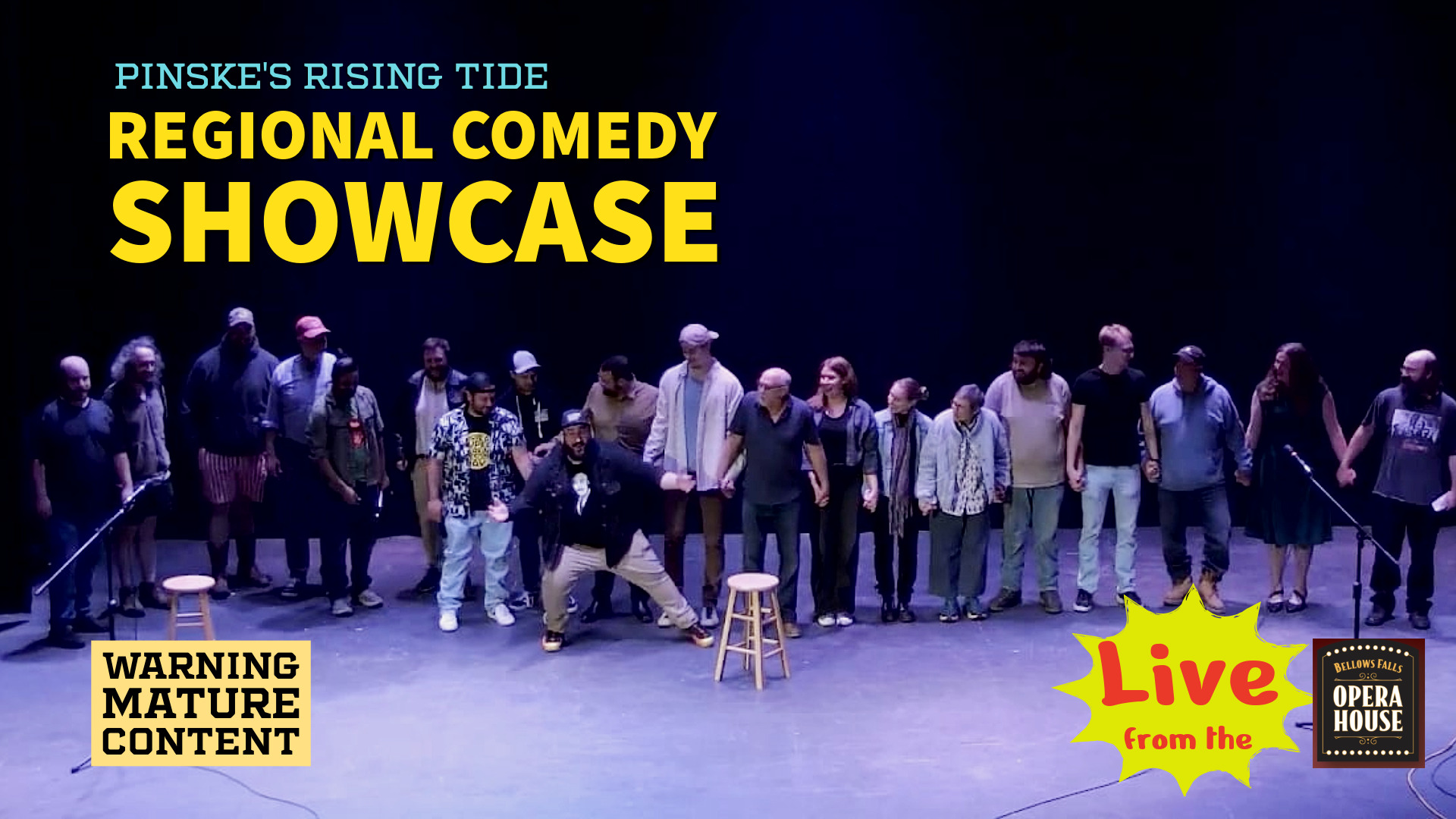 Pinske’s Rising Tide Region Comedy Showcase