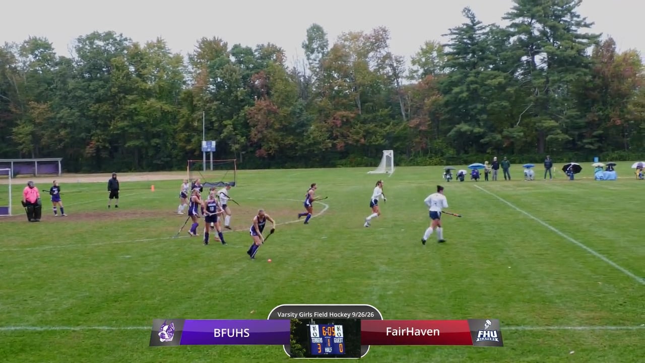 BFUHS Varsity Girls Field Hockey Vs. Fairhaven